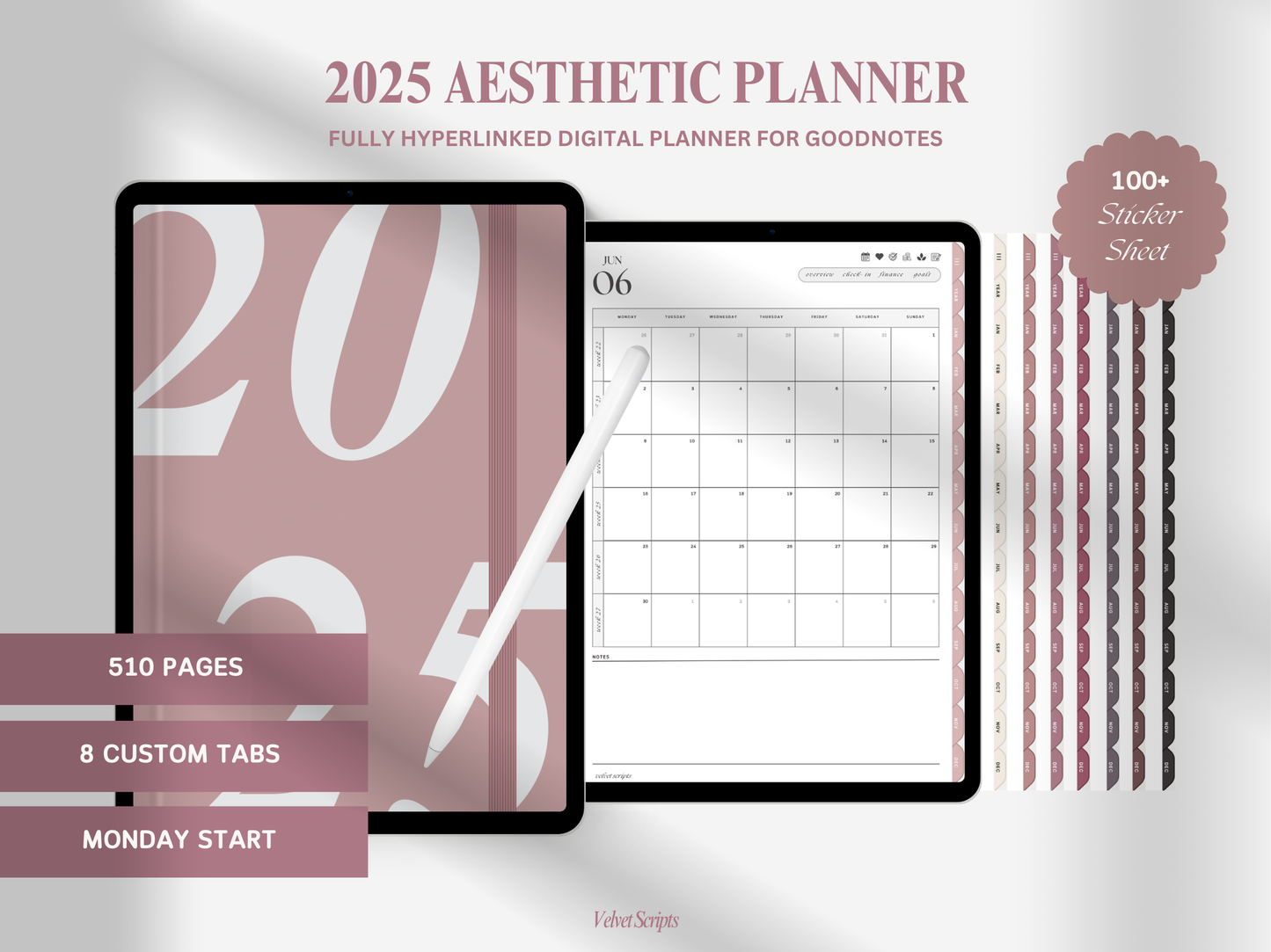 The 2025 Digital Planner | Vertical