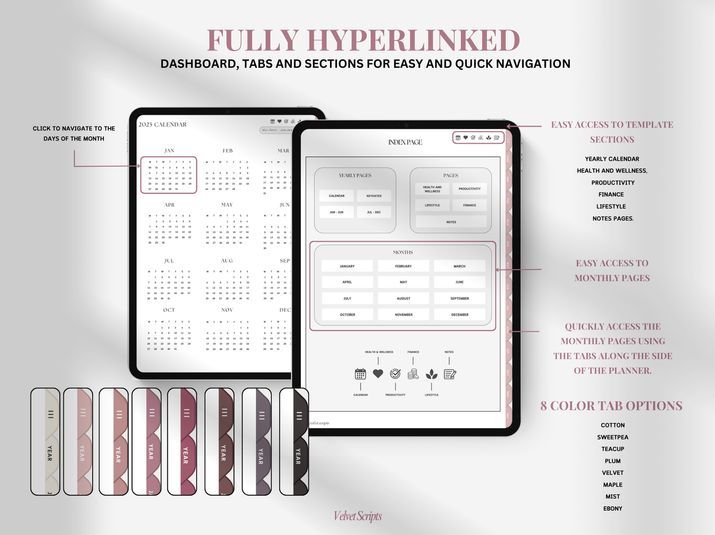 The 2025 Digital Planner | Vertical