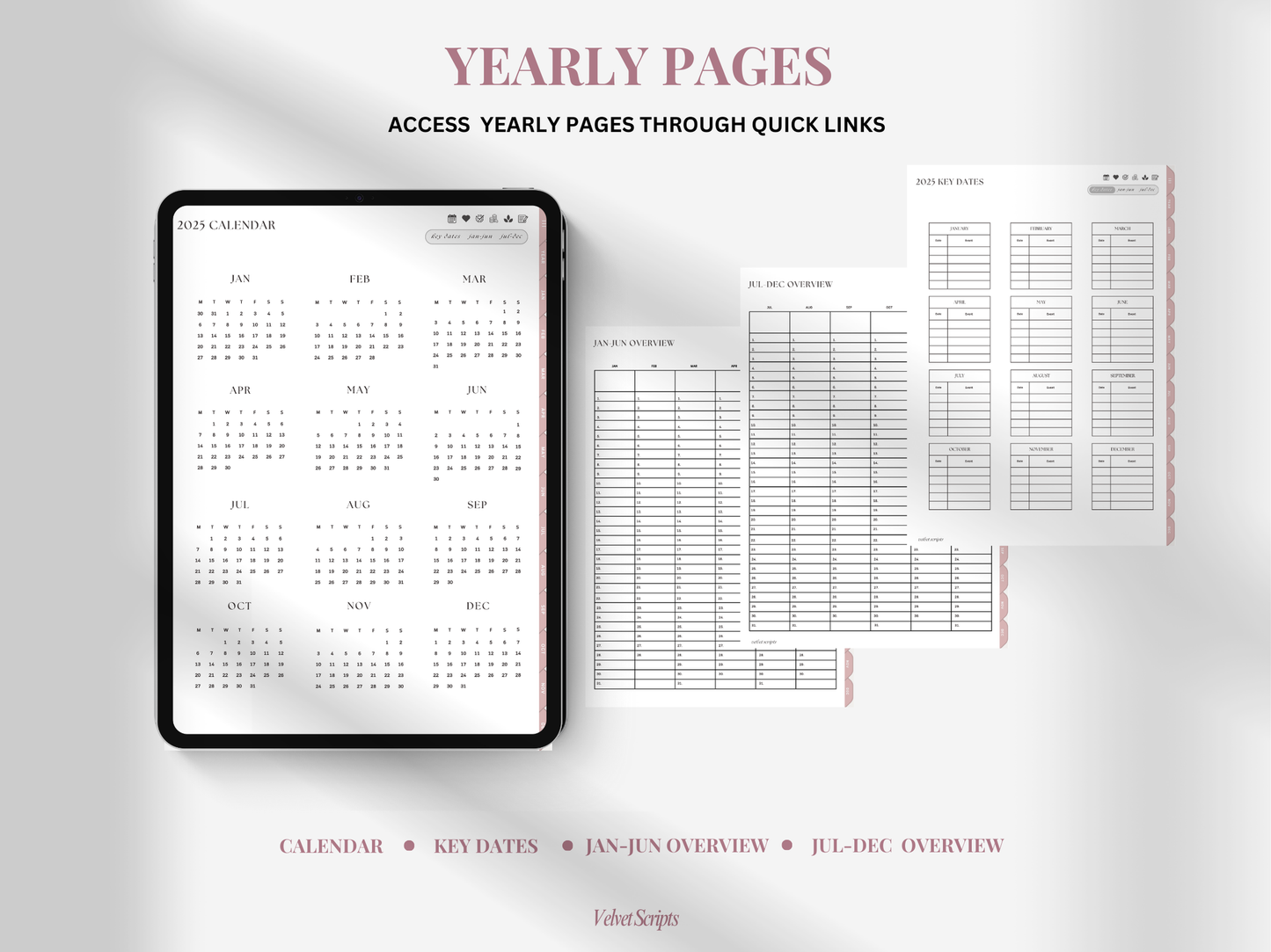 The 2025 Digital Planner | Vertical